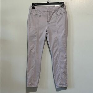 LOFT mid rise Skinny Ankle Gray Size Petite 8 Cropoed